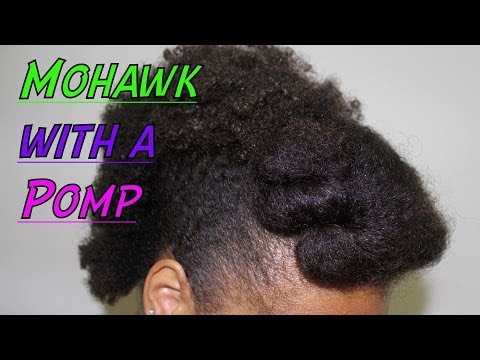 Vídeo: Como fazer um Bun Mohawk: 9 etapas (com fotos)