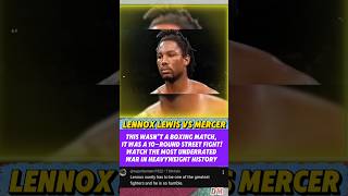 Lennox Lewis vs Ray Mercer #boxing #fight #highlights #knockout #fypシ゚viral #shortsfeed #trending