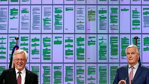 EU's Barnier and UK's Davis: terms for Brexit transition period agreed