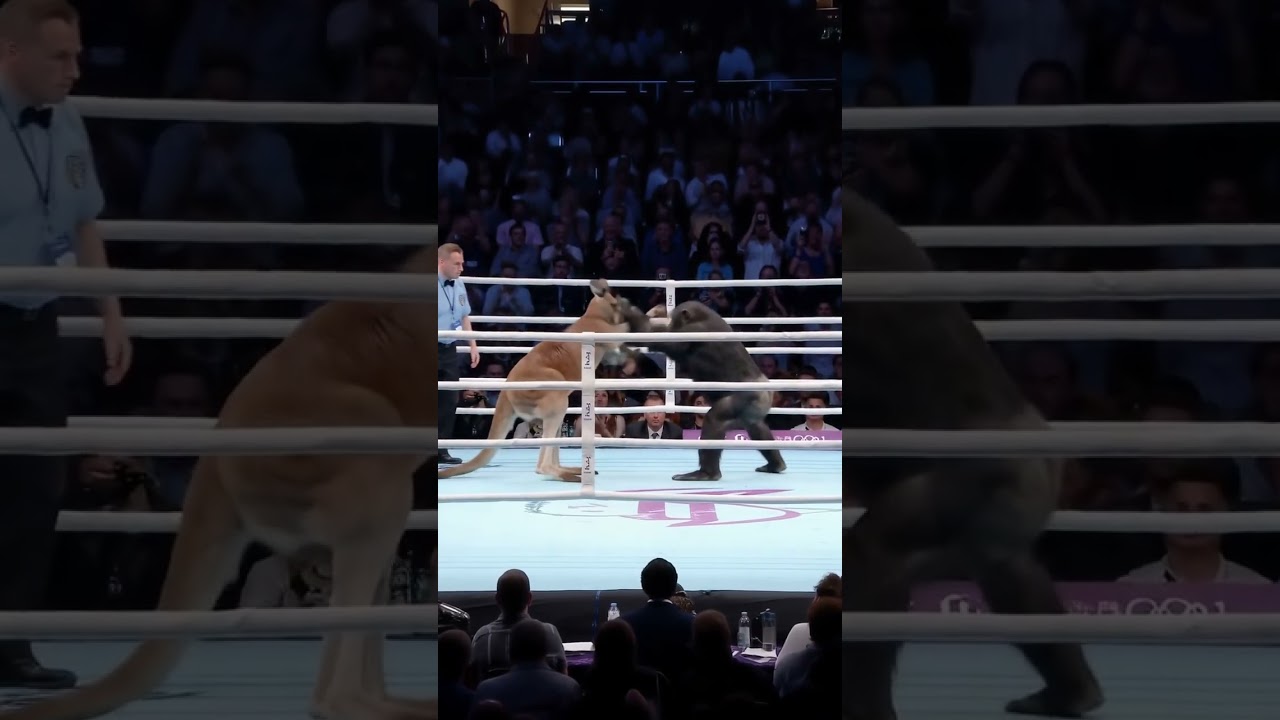 Kangaroo vs Chimpanzee: Olympic Boxing Showdown!