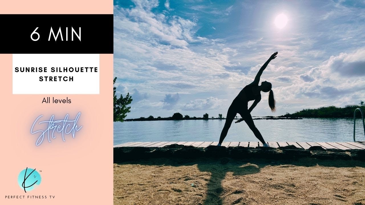 Sunrise Silhouette Stretch | Morning Wake Up Routine