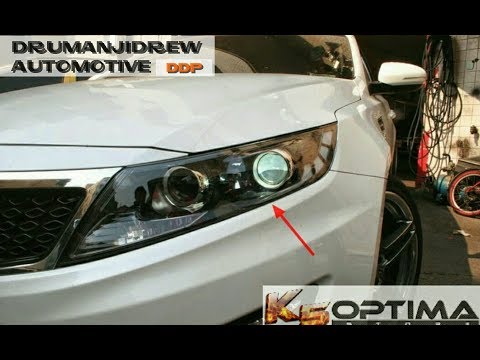 How to EASILY Change Headlight Bulbs on 2011-2013 Kia Optima