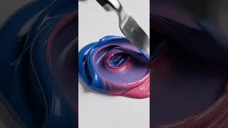 Cobalt blue 🔵 + Neon pink 🩷Color mixing #1