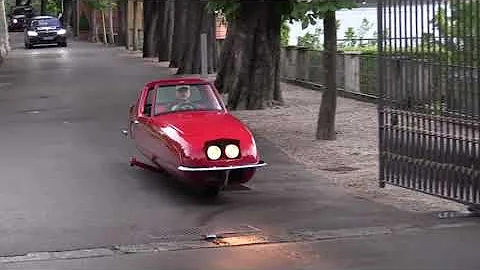 Two Wheeled, Self Balancing Gyro x Vehicle From 1967