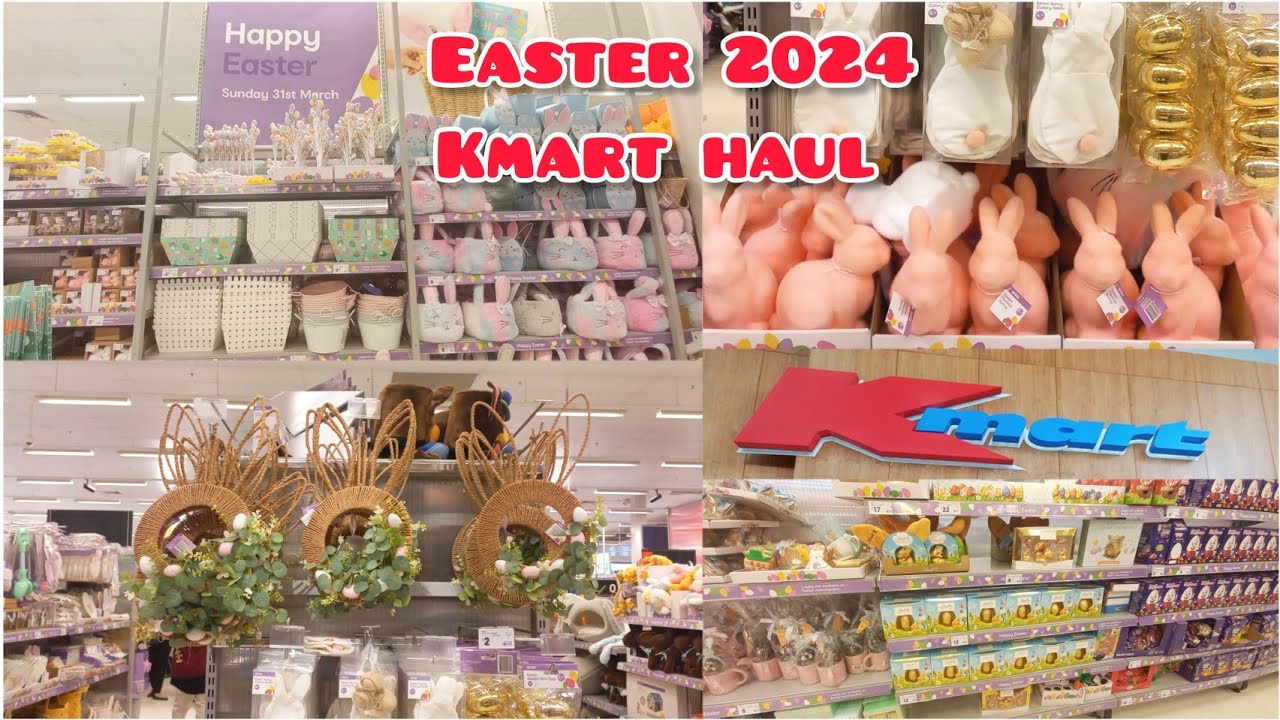 Easter Shopping at Kmart Kmart shopping haul Easter 2024 YouTube