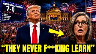 Top Democrats FLEE Arizona After Trump Makes ANNOUNCEMENT Katie Hobbs FEAR Most!!!
