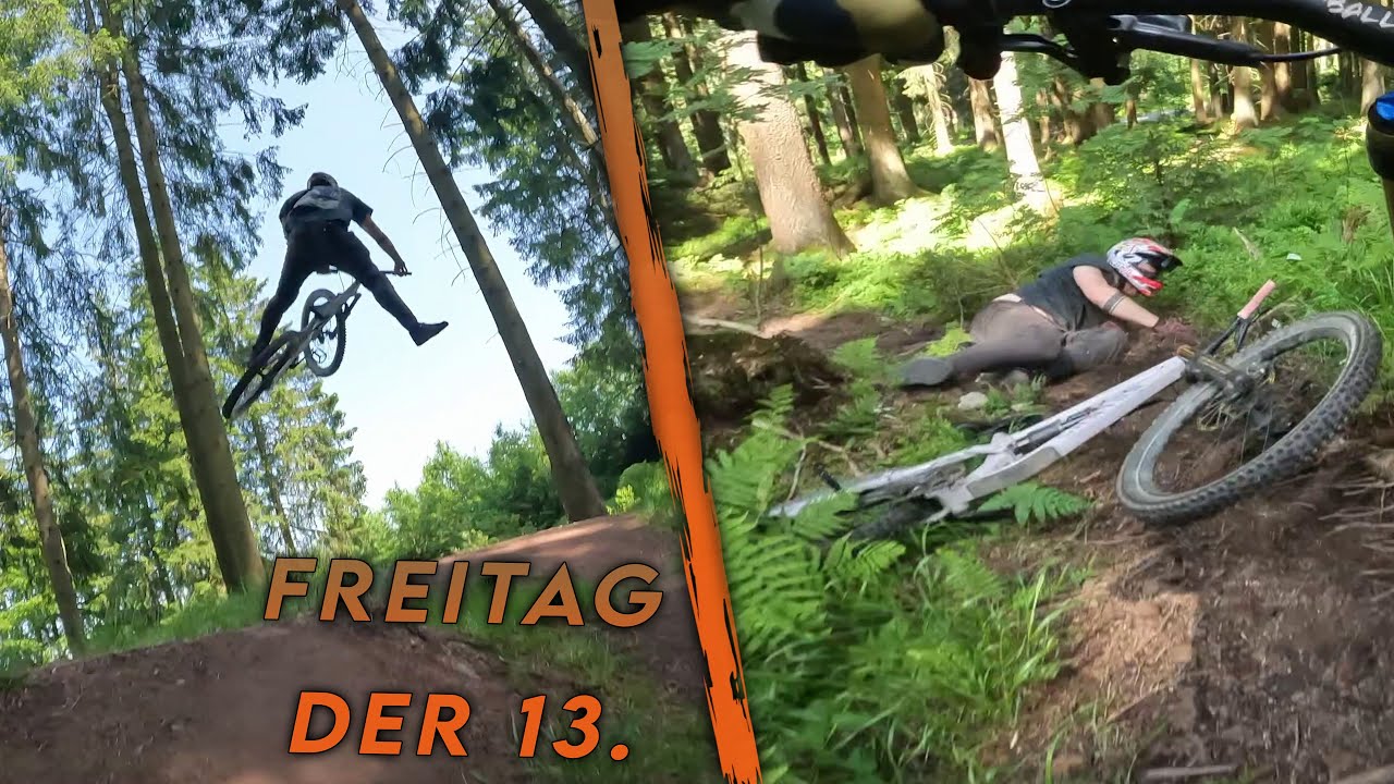 Bikepark Oberhof am Freitag den 13. - Ob das gut geht? | Lane 6 Riders
