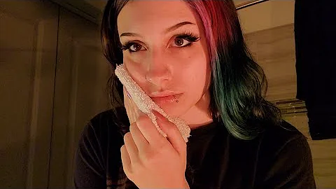 ASMR Get Unready With Me | Makeup Removal & Skincare Routine