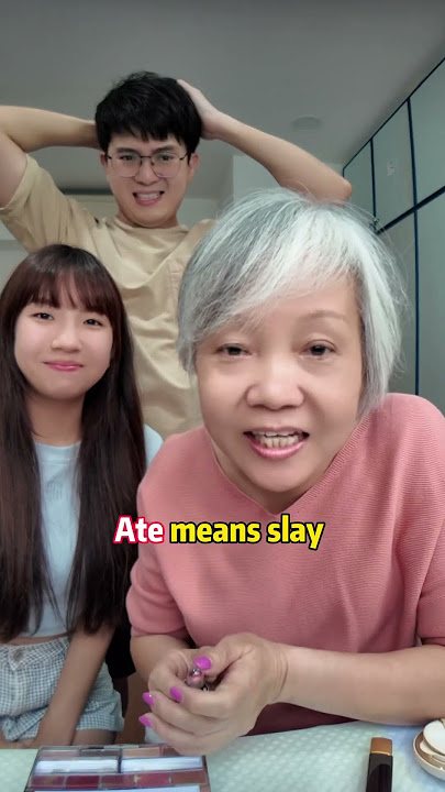 She’s a full gen z now #couple #genzslang