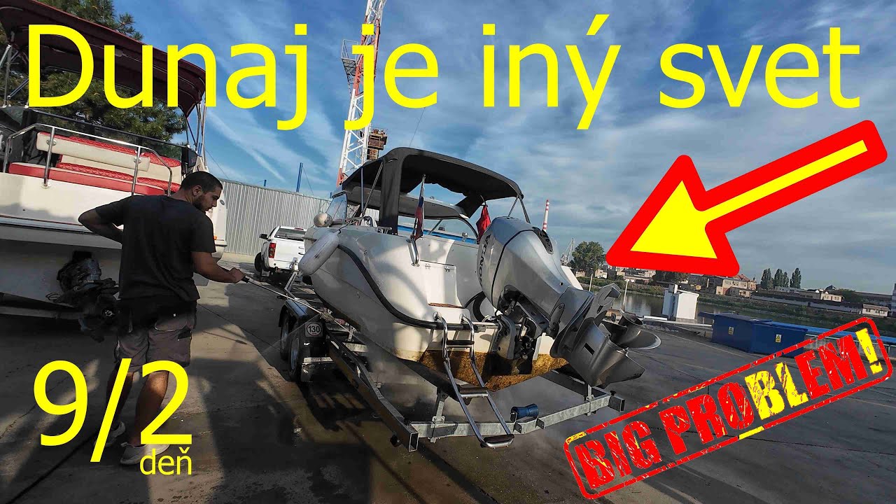 Dunaj je iný svet, 9/2 diel z Komárna do Ostrihomu a PROBLÉM s loďou.