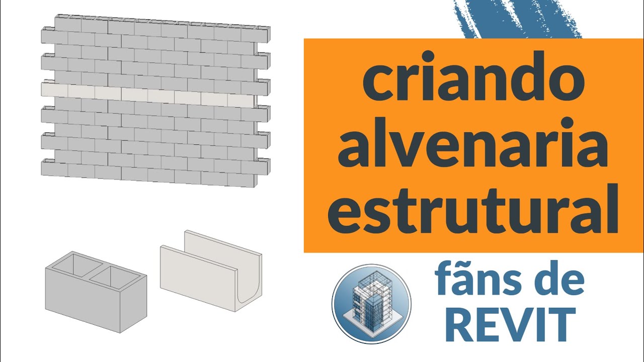 Como fazer alvenaria estrutural no Revit