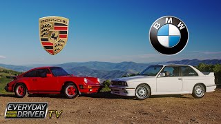 E30 vs Carrera 3.2 - Porsche 911 vs BMW M3 | Everyday Driver TV Season 2