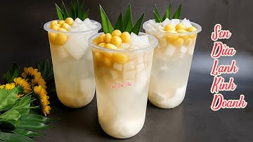 Tặng Bạn Công Thức Nước Sen Dừa Lạnh kinh doanh siêu ngon| Góc Bếp Nhỏ