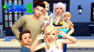 New Family of 6 Weekend Routine &amp; Goldie Ballet Class - Titi Plus Sims 4