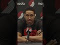 Malcolm Brogdon speaks on Scoot Henderson's Progression.