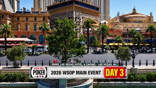Full WSOP 2026 Main Event FULL Day 3 [Part 1] | World Series of Poker Day 3 Update