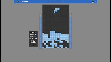 PENTIX++. PLAY PROFESSIONAL PENTIX & TETRIS GAME ONLINE IN BROWSER.