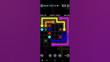 How To Solve Flow Free Interval Pack Level 132 8x8 Board Walk Through Solution Walkthrough