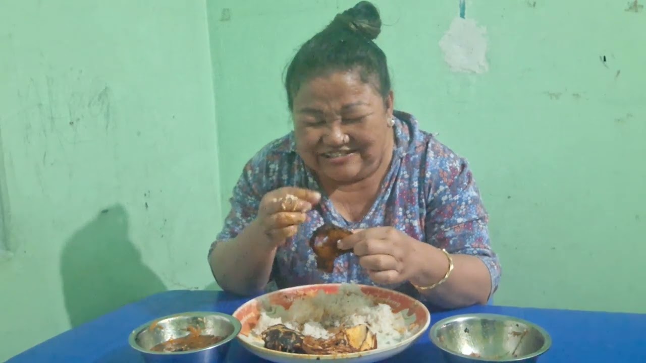 माछा सङ्गको मुक्बाङ्ग पनि आयो है साथीहरु 