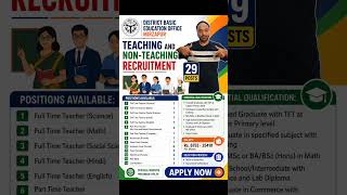 teaching and non teaching jobs