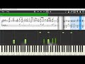 ショパン - 別れの曲 (Synthesia)