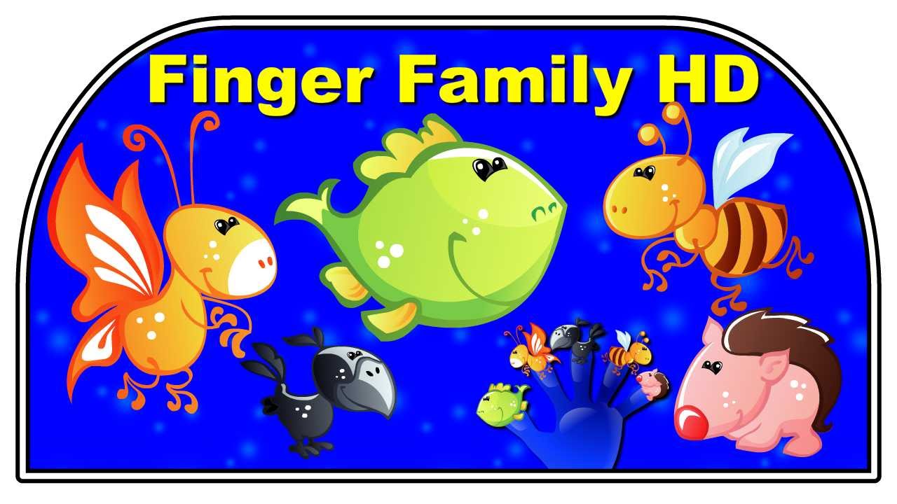 Finger Family Nursery Rhyme Cartoons Collection Finger Family HD - YouTube