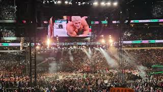 The Insane Wrestlemania 40 main event finish! John Cena, Seth Rollins, The Rock, The Undertaker!