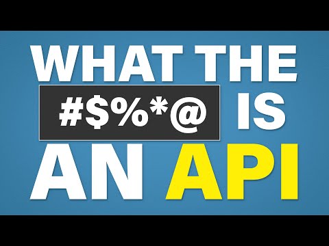 ვიდეო: რა არის API-ების რამდენიმე მაგალითი?
