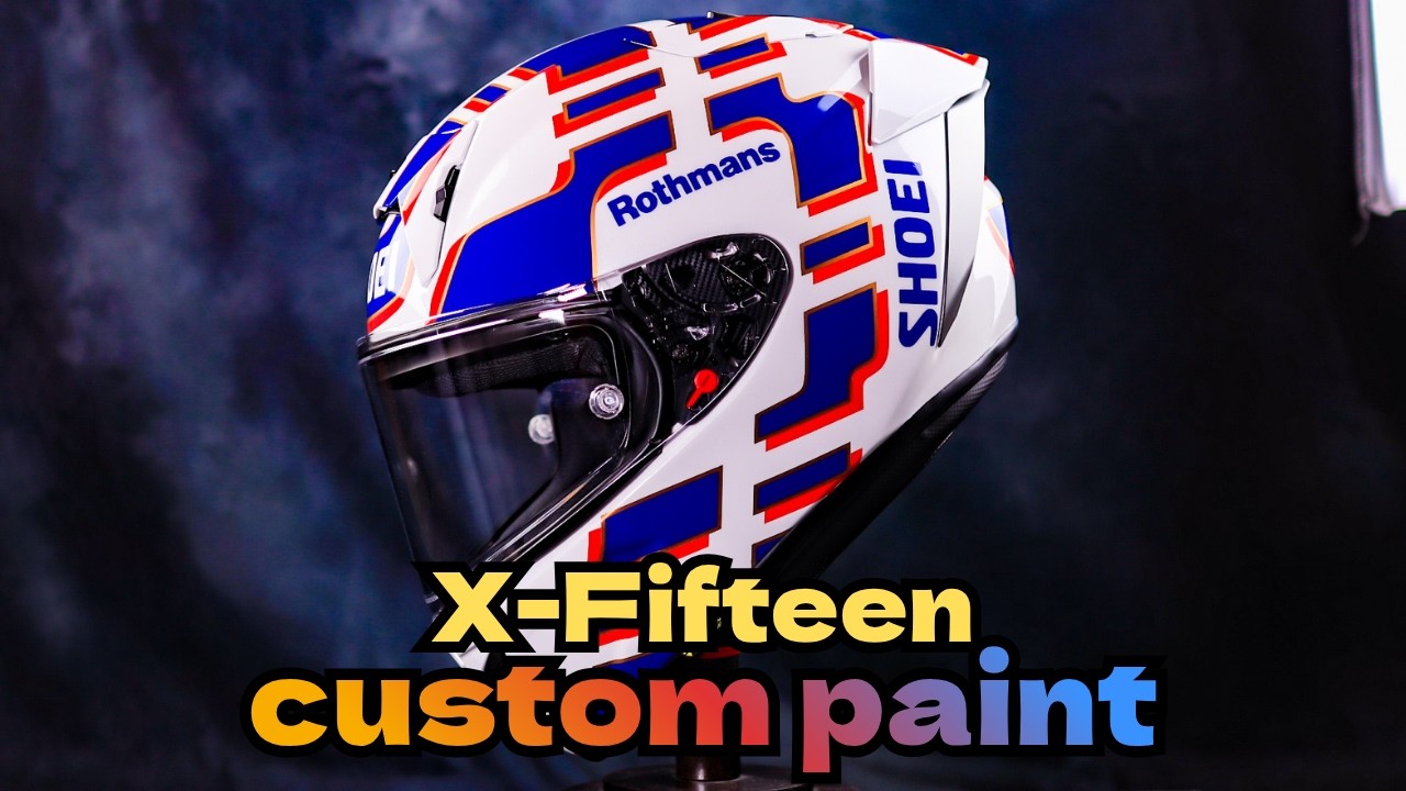 セキュリティ・セーフティ SHOEI x-fifteen custom paint!! SHOEI X-Fifteen ガードナー - YouTube
