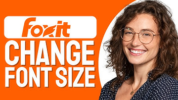 How To Change Font Size in Foxit PDF Editor (Step By Step)