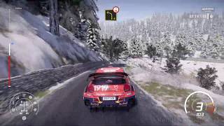 WRC 8 gameplay (PC) - Part 4 driving CITROEN C3 in Monte Carlo track screenshot 3