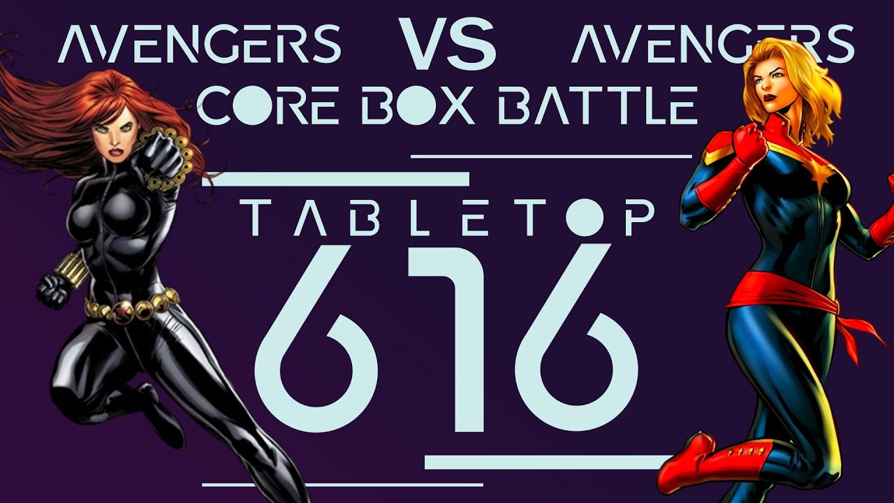 Core Box 1 Avengers vs Core Box 2 Avengers - Marvel Crisis Protocol - Episode 13