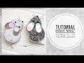 #МК - Брошь Мышь | Символ 2020 года | #Tutorial - Mouse brooch | symbol year 2020