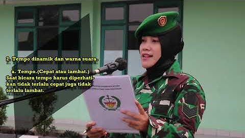 TUTORIAL MC ACARA RESMI LAPANGAN ALA SRIKANDI PASIR JATI