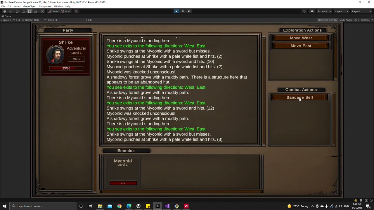 Text Based RPG Prototype - Part2