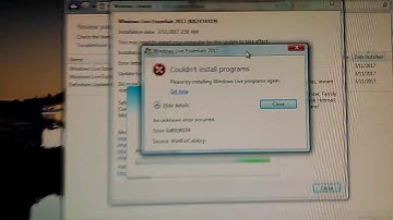 Windows Vista updates issues.