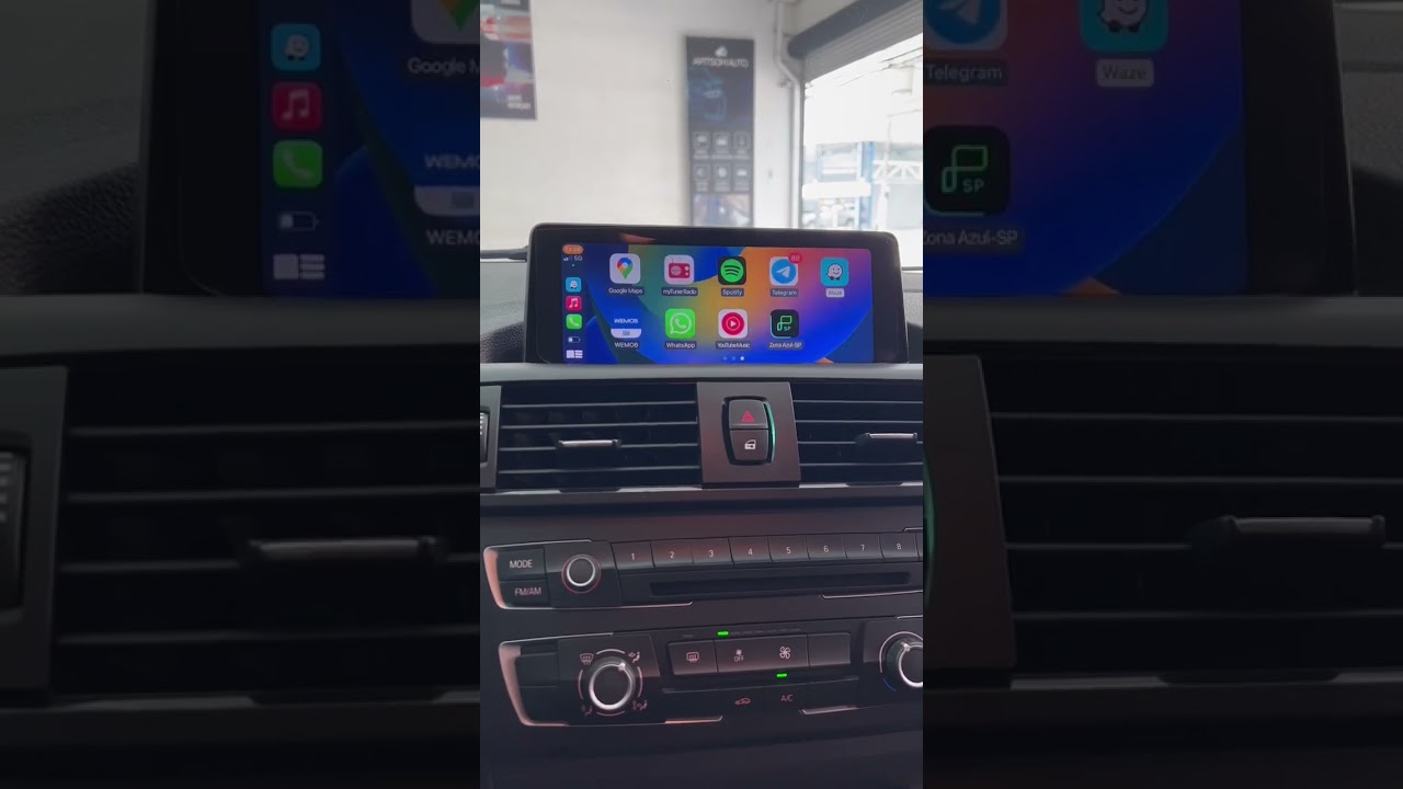 BMW 118i | 2013 - Instalação CarPlay e Android Auto - ArtsomAuto