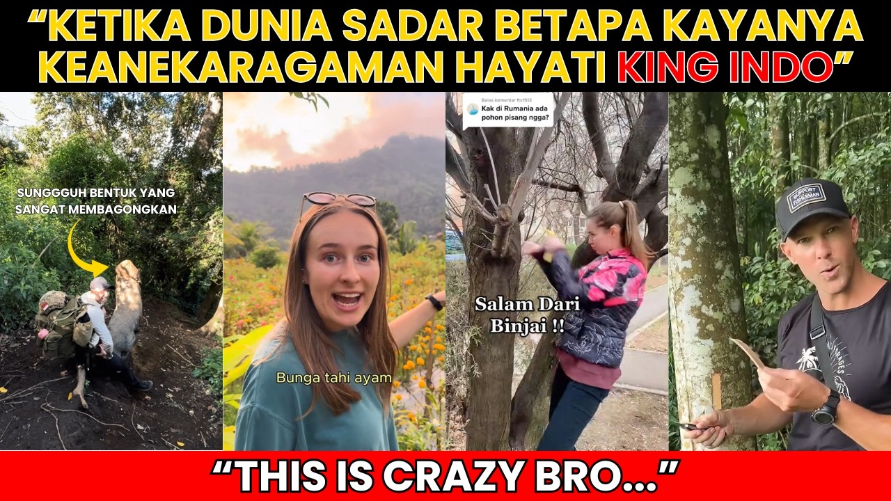 Bule Takjub! Keanekaragaman Hayati Indonesia Bikin Dunia Kagum