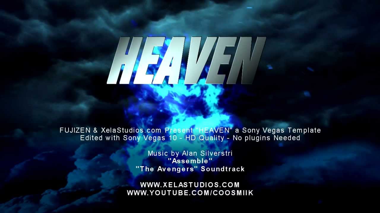 sony vegas free template quot heaven quot youtube soy templates