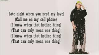 Billie Eilish - hotline (edit) | Lyrics