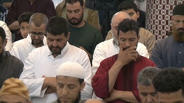 تسجيل مرئي سورة الواقعة و الحديد🌧️ لتراويح 1444/ الليلة 25 مسجد أمة الله بمراكش 💫يونس مدهوز