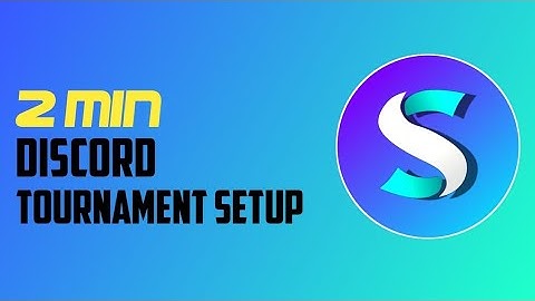 [ENG] Create tournament on discord server with Spruce bot