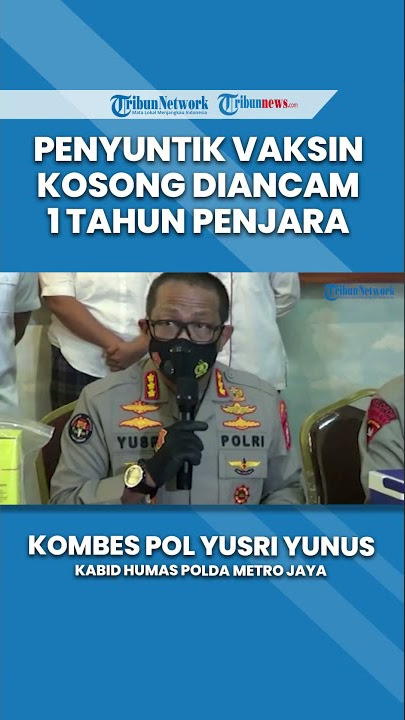 Fakta Terbaru Kasus Suntik Vaksin Kosong, Oknum Perawat Jadi Tersangka, Terancam Bui 1 Tahun