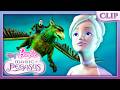 An Evil Sorcerer Appears! | Barbie &amp; The Magic of Pegasus | Movie Clip