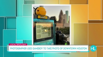 Houston photographer uses a GAME BOY to capture retro-like images | HOUSTON LIFE | KPRC 2