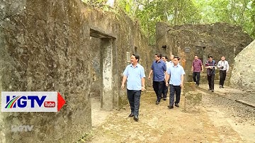 Bí thư Tỉnh ủy Hầu A Lềnh khảo sát di tích lịch sử căng Bắc Mê