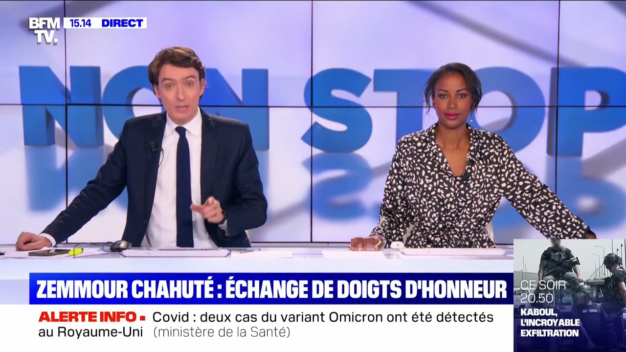 Éric Zemmour échange un doigt d'honneur avec une passante à Marseille