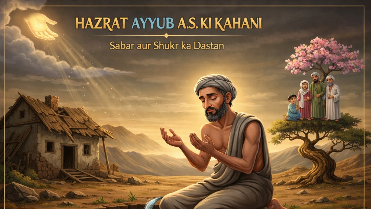 The Tale of Patience | Hazrat Ayub (A.S) | The Islamic Lady