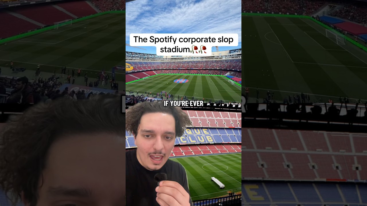 The Spotify corporate slop stadium🥀🥀