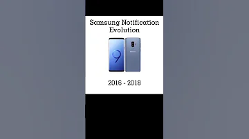 Samsung Notification Evolution 